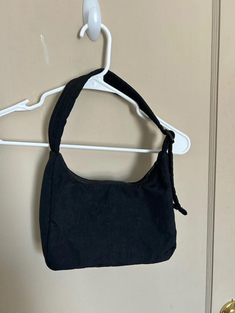 BAGGU Black Mini Nylon Shoulder Bag - Picture 2 of 5